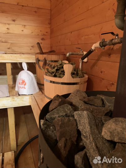 Русская баня на дровах