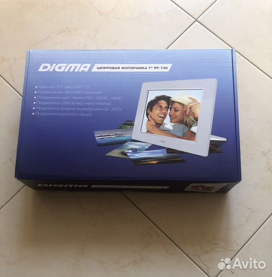 Цифровая фоторамка digma