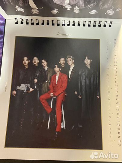 Календарь Bts