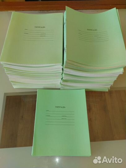 Тетради 12 листов 215 штук в клетку + 8 в линейку