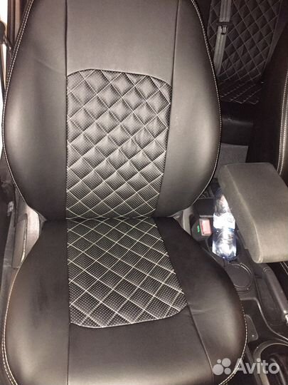 Чехлы Экокожа ромб (ромбик)