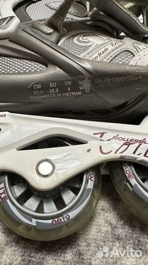 Роликовые коньки женские, 36.5 размер