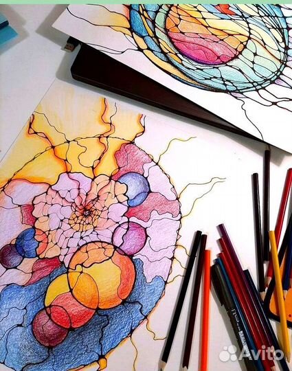 Арт рисунки Нейрографика