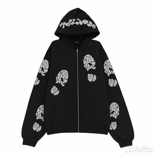 Zip Hoodie Haliky footprint