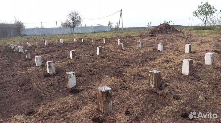 Доставка сваи, монтаж и установка забивных свай