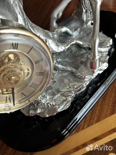 Серебряная статуэтка «Конь на дыбах»