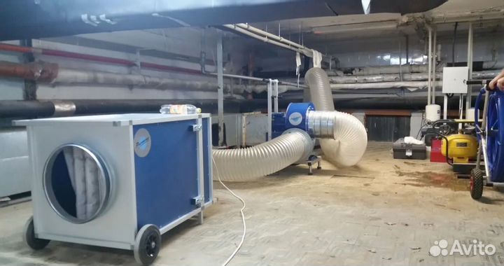 Очистка вентиляции от жира.Дезинфекция вентиляции