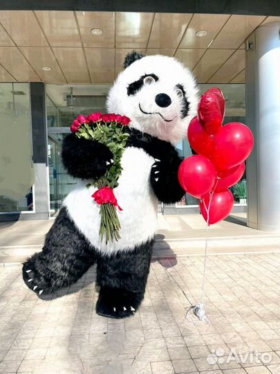 Белый Мишка/Панда /Тедди/Ростовая кукла