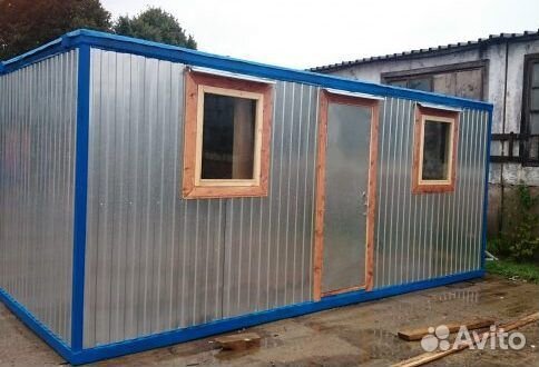 Бытовка бк-02, с двумя помещениями, (двп)