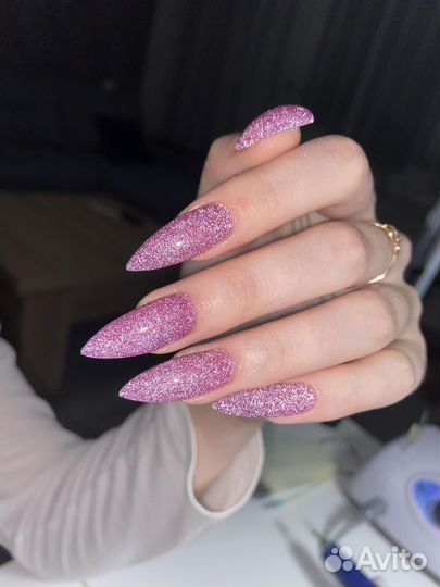 Наращивание ногтей/маникюр, гель лак