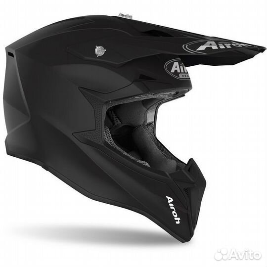 Шлем кроссовый Wraap Color Black Matt