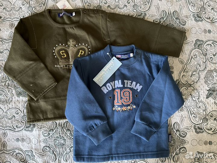 Одежда новая пакетом на девочку 68-74, 80-86