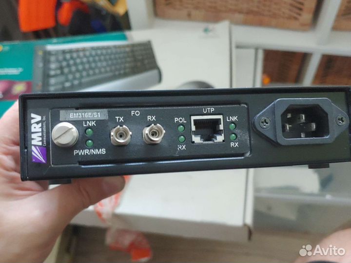 Медиаконвертер оптики MRV nc316bu-1/ac