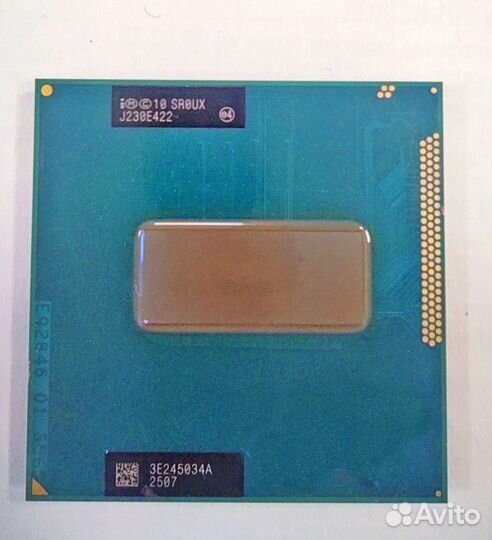 Процессор для ноутбука core i7 3630qm 2.4-3.4 Ghz