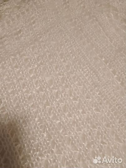 Пуховый платок паутинка