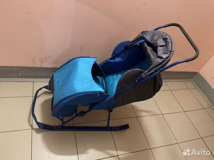 Коляска санки