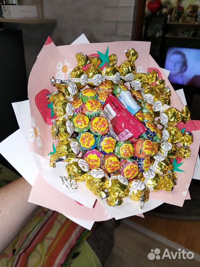 Съедобные букеты,мыльные розы