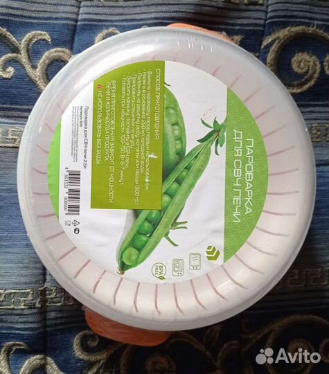 Пароварка для свч печи