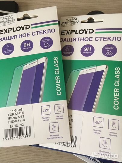 Защитное стекло iPhone 5, 5c, se