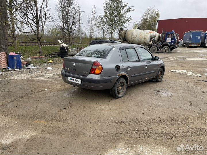 Renault Symbol 1.4 МТ, 2002, 304 663 км