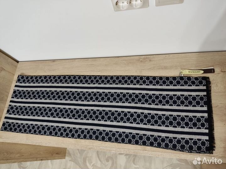 Новый мужской шарф 20 кашемир, 80 модал, 170х30