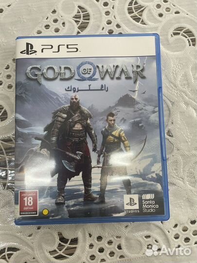 God of War Ragnarok ps5 диск с русской озвучкой