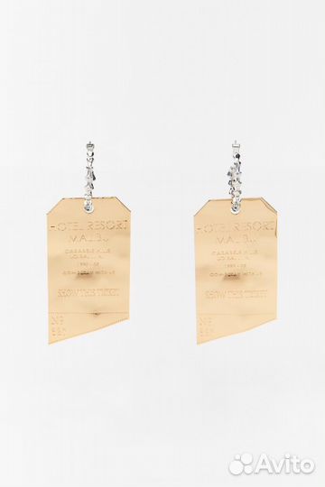 Серьги Zara оригинал