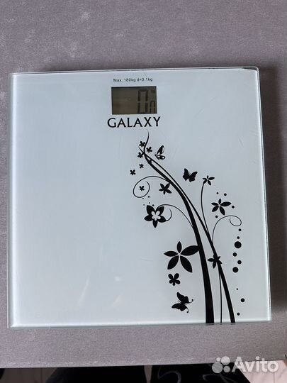 Весы напольные электронные galaxy