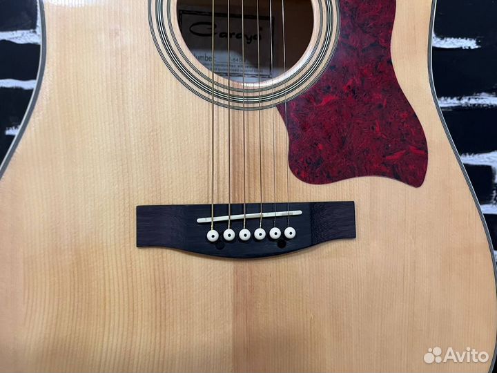 Акустическая гитара дредноут с чехлом