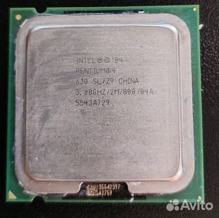 Процессор Intel Pentium 4 630(3.0GHZ /2MB/800MHZ)
