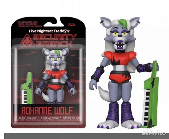 Аниматроник фнаф Волк Роксана пять ночей