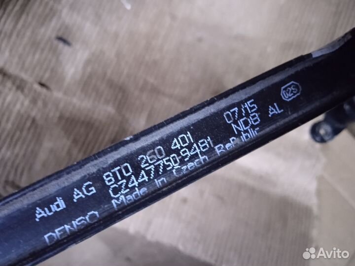 Радиатор кондиционера audi A5 8T