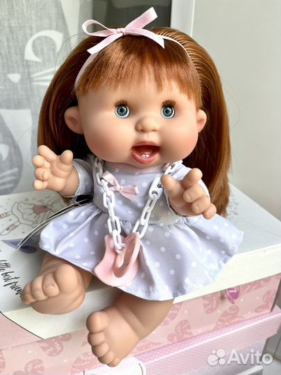 Испанские ванильные пупсы Nines d’Onil 26 см