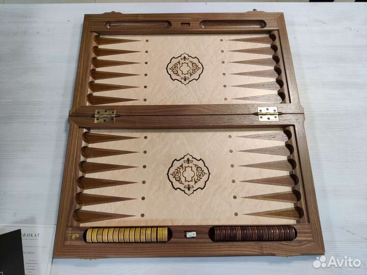 Нарды ветер пустыни из ореха