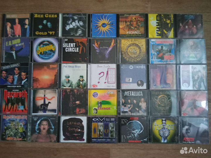 CD диски музыкальные