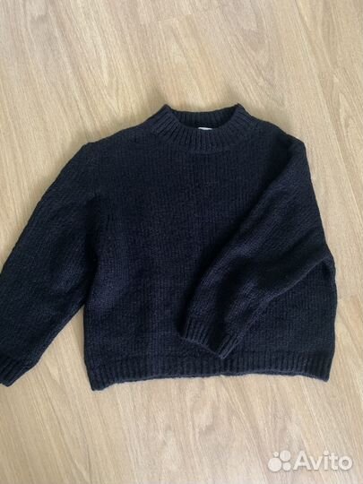 Свитер zaraнатуральная шерть oversise