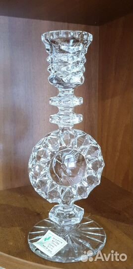 Подсвечник винтаж хрусталь СССР