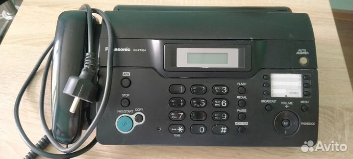 Телефон-факс panasonic