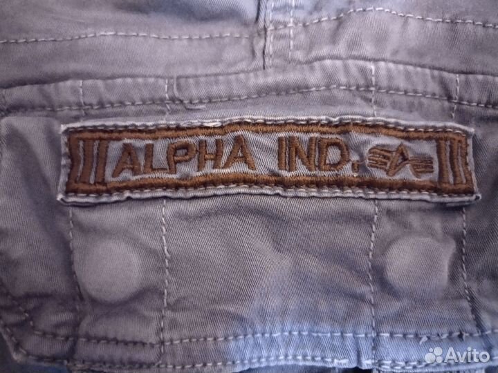 Шорты alpha industries
