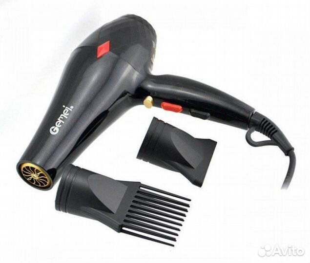Фен gemei 3000 Ватт (GM-1767) профессиональный на