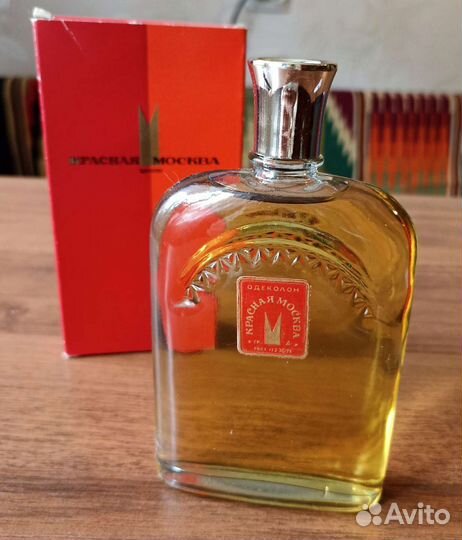 Одеколон Красная москва винтаж СССР