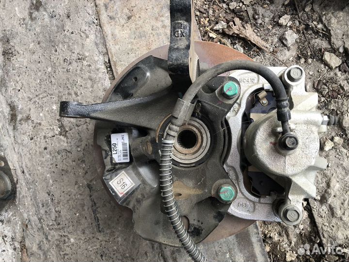 Кулак поворотный левый (цапфа) Hyundai Elantra HD