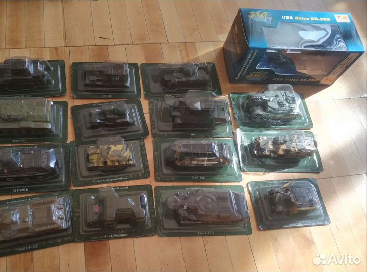 Модели танков и другая военная техника