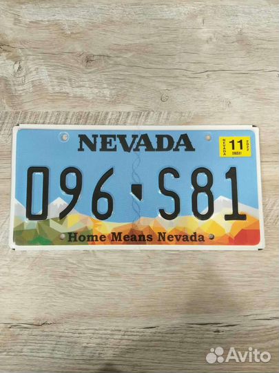 Автомобильный номер США
