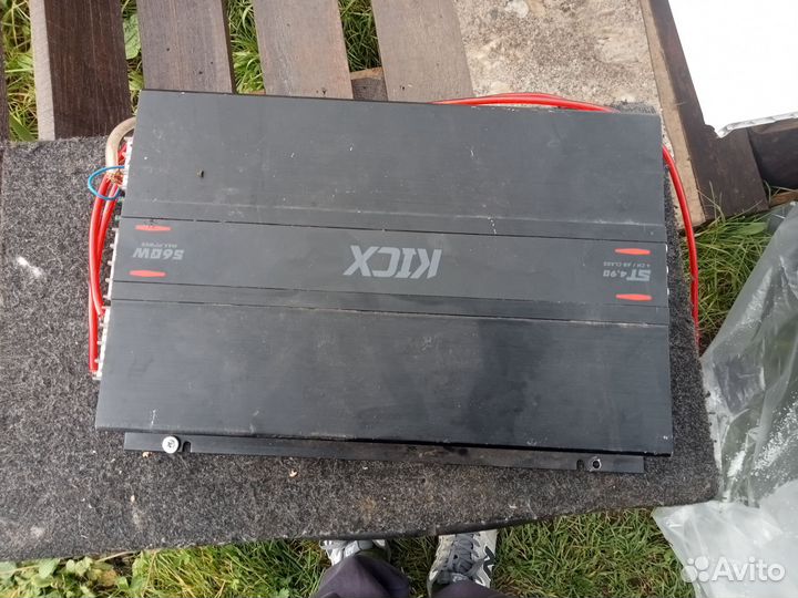 Сабвуфер и усилитель