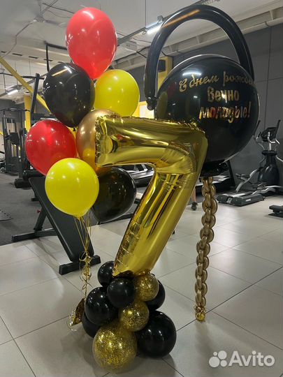 Гелиевые шары, фигуры из шаров