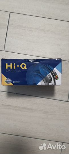 Колодки тормозные дисковые передние, комплект