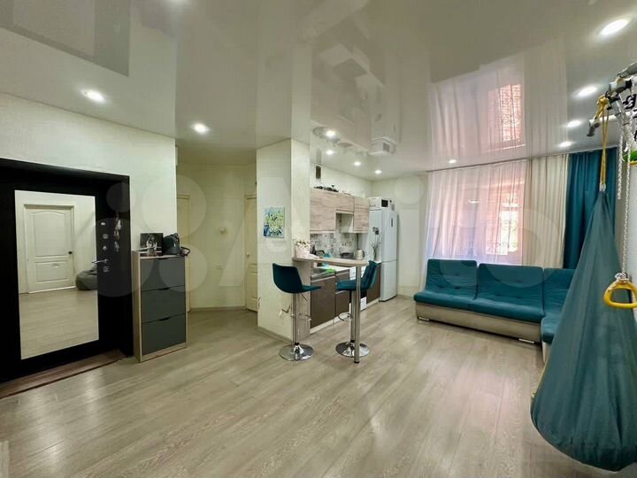 2-к. квартира, 50,9 м², 1/9 эт.