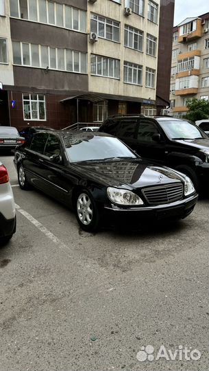Сидения w220 s500