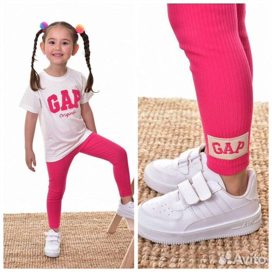 GAP футболка легинсы